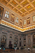 Rzym, bazylika św. Pawła za Murami, fragment transeptu