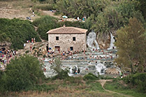 Terme di Saturnia - gorące źródła, Le Cascate del Mulino