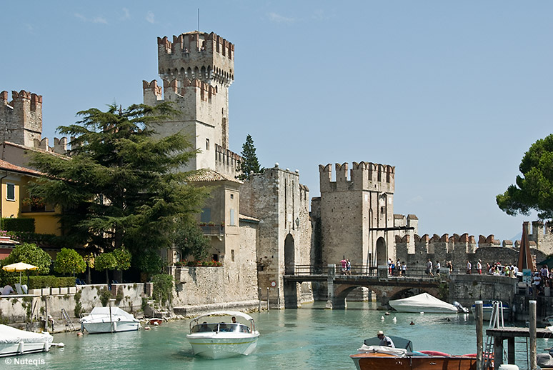 Sirmione, zamek Scaligerich