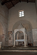 Sovana, cyborium z IX w. w kościele św. Marii