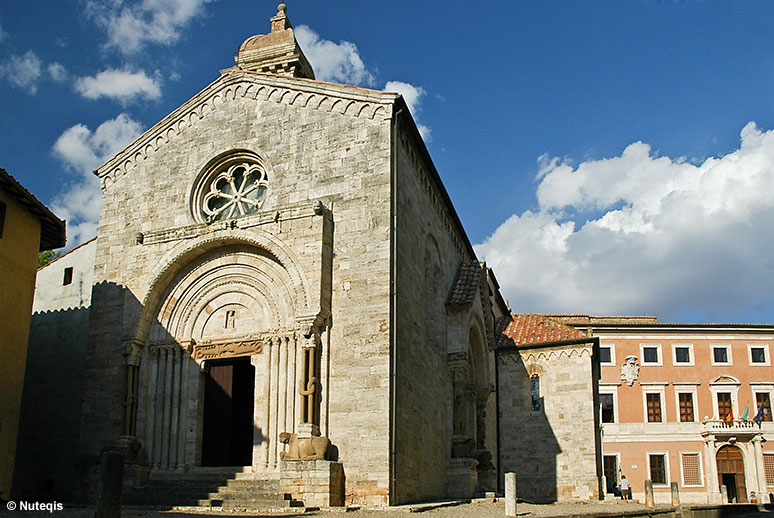 Toskania, San Quirico d´Orcia, Collegiata di San Quirico