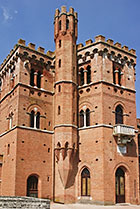 Toskania, Castello di Brolio