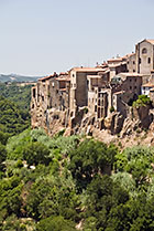 Toskania, Pitigliano - miasto na skale