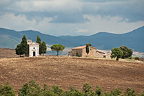 Toskania, Valdorcia - często fotografowany motyw