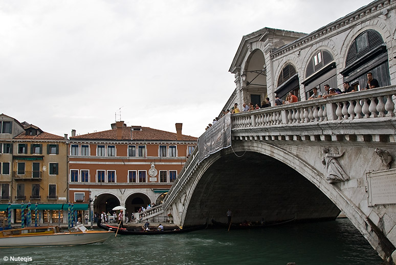 Wenecja, most Ponte de Rialto