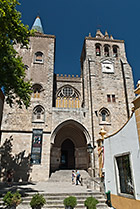 Portugalia, Alentejo - fasada Catedral de Évora