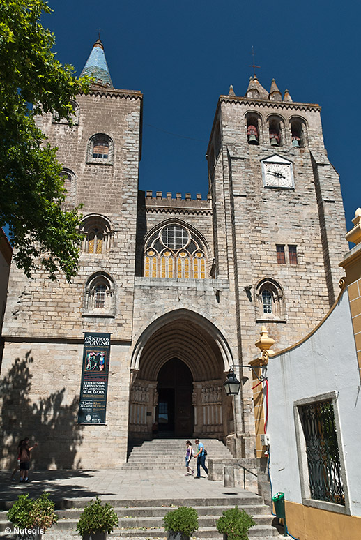 Portugalia, Alentejo - fasada Catedral de ��vora