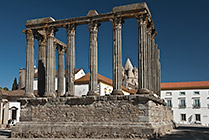 Portugalia, Évora - rzymska świątynia Diany