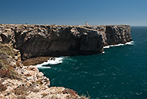 Portugalia, Sagres - zachodnie klify Ponta de Sagres