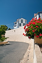 Alentejo, Sines - uliczka na skarpie