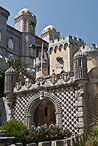 Sintra, brama do Pałacu Pena