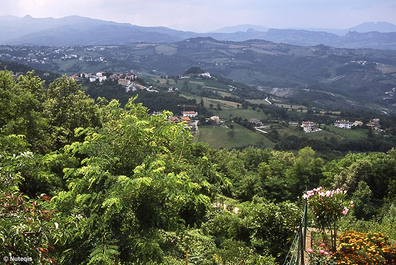 San Marino, widok na okolice