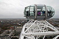 Londyn, na szczycie London Eye