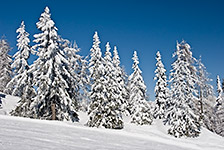Zima we włoskich Dolomitach