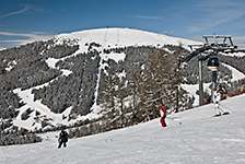 Włochy, Dolomity, widok na Kronplatz