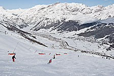 Livigno ze stoków Carosello