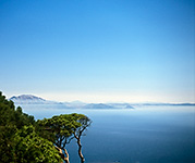 Góry Afryki widziane ze Skały Gibraltarskiej