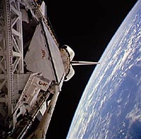 Piękny widok z promu Endeavour, fot. NASA Piękny widok z promu Endeavour, fot. NASA