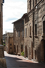 Poranek w San Gimignano Poranek w San Gimignano