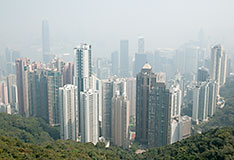 Mgiełka nad Hongkongiem