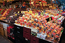 Owoce w La Boqueria Owoce w La Boqueria